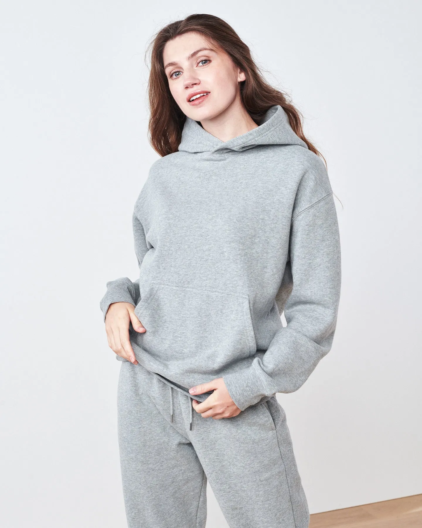 Organic Heavyweight Fleece Boyfriend Hoodie